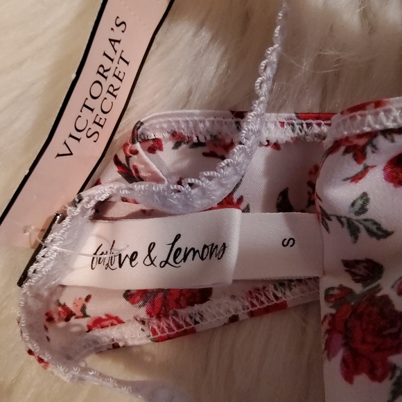 🍋**1 Small Left**For Love and Lemons x VS Melrose Thong Panties - Picture 3 of 5
